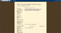 Desktop Screenshot of consejoindigenabsas.blogspot.com