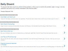 Tablet Screenshot of dissent.blogspot.com