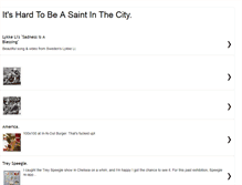 Tablet Screenshot of itshardtobeasaintinthecity.blogspot.com