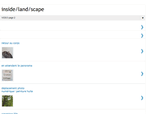 Tablet Screenshot of insidelandscape.blogspot.com