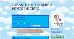 Desktop Screenshot of canastillasdebebe.blogspot.com