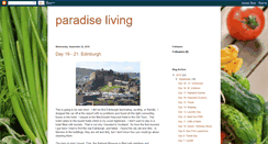 Desktop Screenshot of paradiselivinglive.blogspot.com