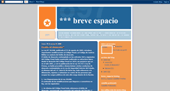 Desktop Screenshot of catalilla-breve-espacio.blogspot.com