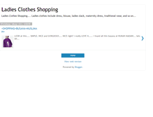 Tablet Screenshot of ladies-clothes-shopping.blogspot.com
