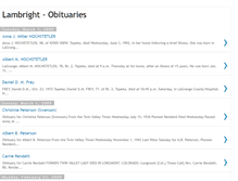 Tablet Screenshot of lambright-obituaries.blogspot.com