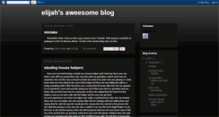 Desktop Screenshot of elijahalcibar.blogspot.com