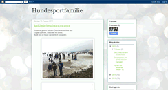 Desktop Screenshot of hundesportfamilie.blogspot.com