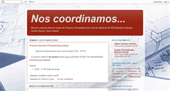Desktop Screenshot of noscoordinamos.blogspot.com