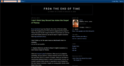 Desktop Screenshot of fromend.blogspot.com