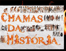 Tablet Screenshot of chamasdahistoria.blogspot.com