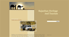 Desktop Screenshot of heritage-rajasthan-tourism.blogspot.com