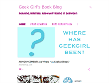 Tablet Screenshot of geekgirlsbookblog.blogspot.com