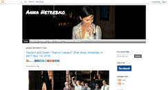 Desktop Screenshot of anna-netrebko.blogspot.com