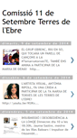 Mobile Screenshot of comissio11setembre.blogspot.com