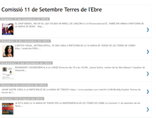 Tablet Screenshot of comissio11setembre.blogspot.com