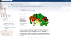 Desktop Screenshot of my-stay-in-shape.blogspot.com
