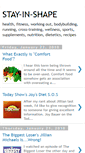 Mobile Screenshot of my-stay-in-shape.blogspot.com