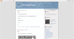 Desktop Screenshot of hartdesignstudios.blogspot.com