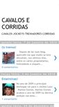 Mobile Screenshot of cavalodecorrida.blogspot.com