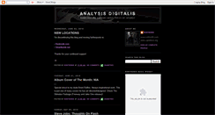 Desktop Screenshot of analysisdigitalis.blogspot.com