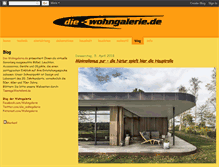 Tablet Screenshot of die-wohngalerie.blogspot.com