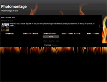 Tablet Screenshot of photo--montage.blogspot.com