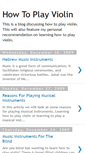 Mobile Screenshot of learn-how-to-play-violin.blogspot.com