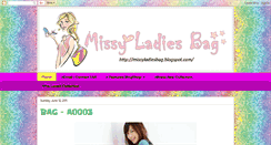 Desktop Screenshot of missyladiesbag.blogspot.com