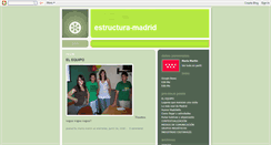 Desktop Screenshot of estructuramadrid.blogspot.com