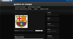 Desktop Screenshot of gastong-gastonencompu.blogspot.com