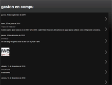 Tablet Screenshot of gastong-gastonencompu.blogspot.com