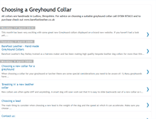 Tablet Screenshot of greyhoundcollar.blogspot.com