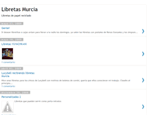 Tablet Screenshot of libretasmurcia.blogspot.com