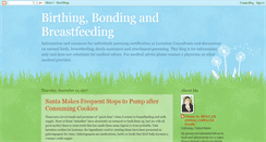 Desktop Screenshot of birthingandbreastfeeding.blogspot.com