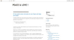 Desktop Screenshot of peacceandlovee.blogspot.com
