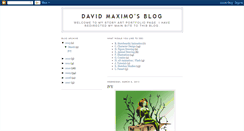 Desktop Screenshot of davidmaximo.blogspot.com