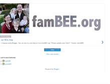 Tablet Screenshot of fambee.blogspot.com