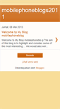 Mobile Screenshot of mobilephoneblogs2011.blogspot.com