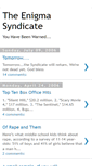 Mobile Screenshot of enigmasyndicate.blogspot.com