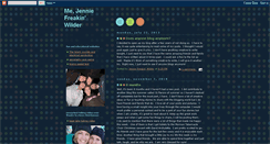 Desktop Screenshot of jenniewilder.blogspot.com