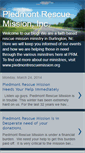 Mobile Screenshot of piedmontrescuemission.blogspot.com