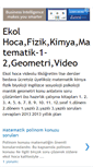 Mobile Screenshot of ekolhocadersleri.blogspot.com