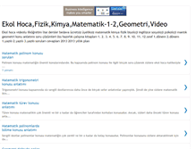 Tablet Screenshot of ekolhocadersleri.blogspot.com