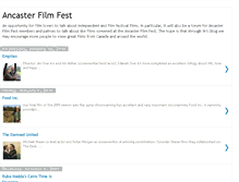 Tablet Screenshot of ancasterfilmfest.blogspot.com