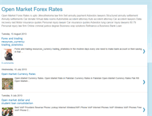 Tablet Screenshot of openmarketforexrate.blogspot.com