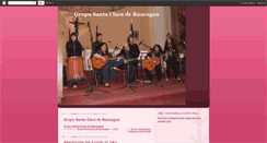 Desktop Screenshot of gruposantaclarargua.blogspot.com