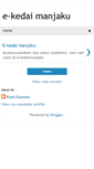 Mobile Screenshot of e-kedaimanjaku.blogspot.com