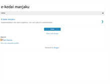 Tablet Screenshot of e-kedaimanjaku.blogspot.com