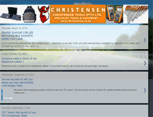 Tablet Screenshot of christensentools.blogspot.com