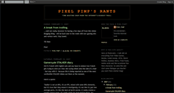 Desktop Screenshot of pixelsrant.blogspot.com